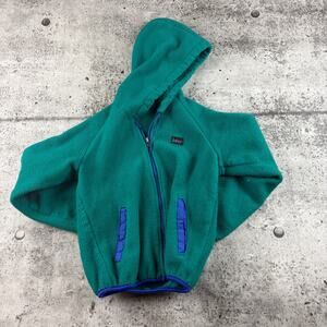 Vintage REI Youth Fleece Hoodie Size Medium 90s